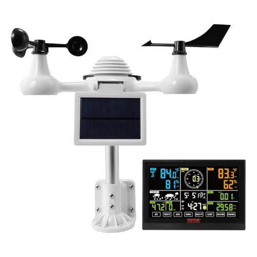 VEVOR YT60234 WiFi Weather Station 7-in-1 Weather Stations Indoor Outdoor - style: 7-in-1 WiFi Weather Station