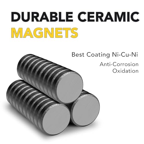 TRYMAG Magnets for Crafts 150pcs Science Education Magnets Magnetism Kits - size: 18x5mm-150Pcs