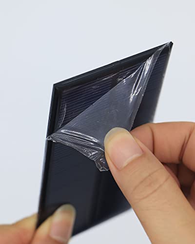 5V Micro Solar Panels, 10PCS 5V 200MA Solar Cells Kit 110mmx60mm - size: 5V10P