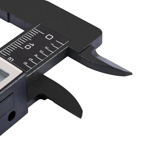 6" Digital Caliper,Metric/Imperial/Fraction - color: Black-3 modes
