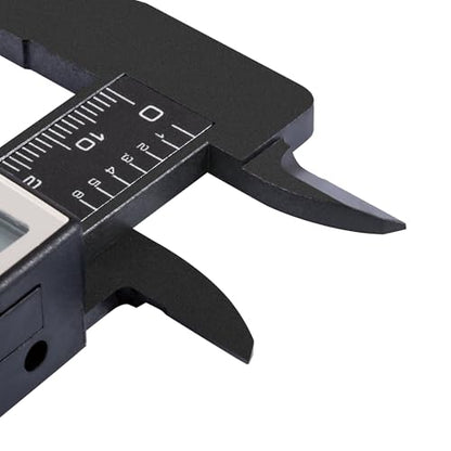 6" Digital Caliper,Metric/Imperial/Fraction - color: Black-3 modes