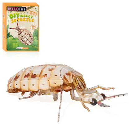 3D Acrylic Insect Puzzle DIY Bug Model Kit Animal STEM Gift - color: Ant-lion