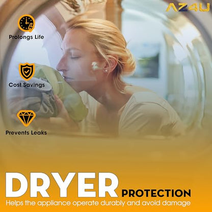 Dryer Repair Kit For Whirlpool WED8300SW0 WED8300SW1 WED8300SW2 - size: Drum Roller x 4Pcs