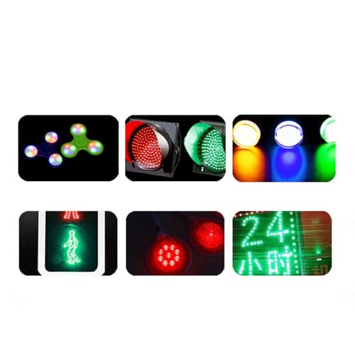 30pcs 5mm Warm White Candle Flickering Lights LED Emitting Diodes Pre Wired 7.9 inch DC 12v LED Light Clear Lens Small LED Lamps - color: Warm White, size: 5mm Candle Flickering