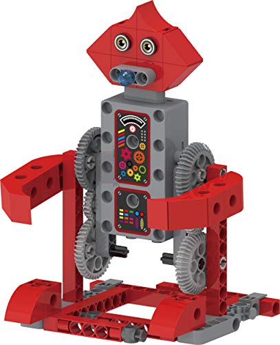 Thames & Kosmos Kids First Robot Factory: Wacky, Misfit, Rogue Robots STEM Experiment Kit | Hands-on Model Building for Young Engineers | Build 8 Motorized Robots | Play & Learn with Storybook Manual - style: Robot Factory