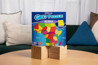 GeoPuzzle Africa & Middle East Jigsaw Puzzles, 65 Pc Puzzle for Kids - color: 1 Set-africa & Middle East