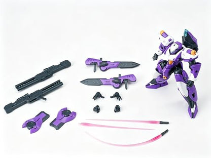 Sheik Mainland 1/144 Franz-Alpha Purple White Action Figure - color: Super Dynamic Cavalry Purple White