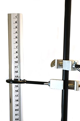 Eisco - Resonance Apparatus, 43" Tall, Acrylic Tube, Metal Stand & Base, Measures Speed of Sound, Frequency & Wavelength Experiments