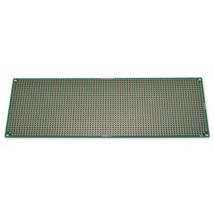 Double Sided ENIG Perf Board, PCB Board, Electronic Circuit Board for DIY Prototype Circuit, FR4, Plated Through Hole Solder Prototype Board, ST-PERF-3-8 (3" x 8") - style: 3" x 8"