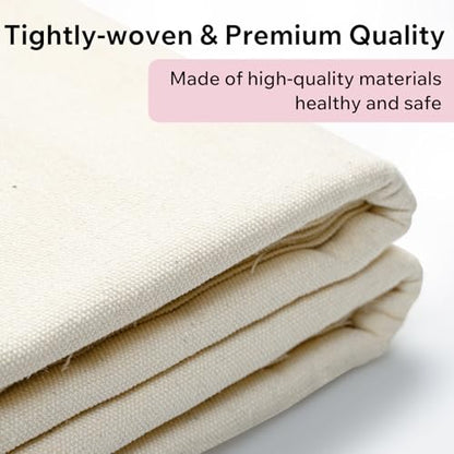 Pottery Tablecloth-Heavy Duty Linen Cotton Blend, 62x39 Inches, High Absorbency Textured Surface for Pottery Making, Oil Painting, Various Handmade Crafts (2PCS) - color: Pottery Tablecloth-2pc