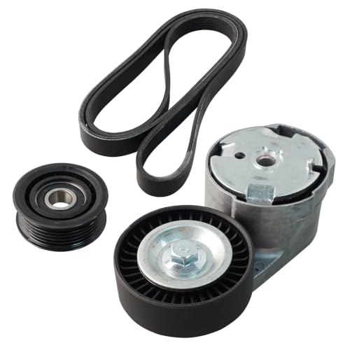 39282 Engine Belt Tensioner Serpentine Belt Drive Idler Pulley Kit - size: 90K-39282