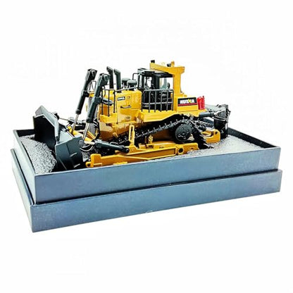 Die Cast Construction Toy All-Metal Heavy Bulldozer Model 1:50 Scale - Highly Detailed, Perfect for Collectors and Display, Durable Alloy Material, Ideal Gift - style: Heavy Bulldozer model