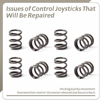 8 Pcs Mini Excavator Control Lever Spring Kit Replacement for AGT