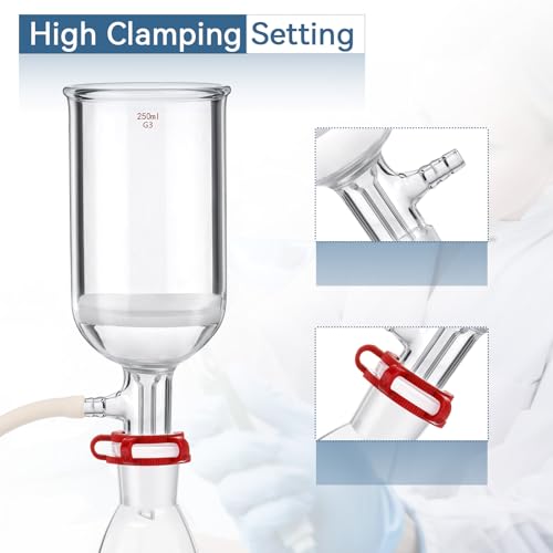 1000mL Vacuum Filtration Kit with 250mL Funnel - size: 1000mL & 250mL