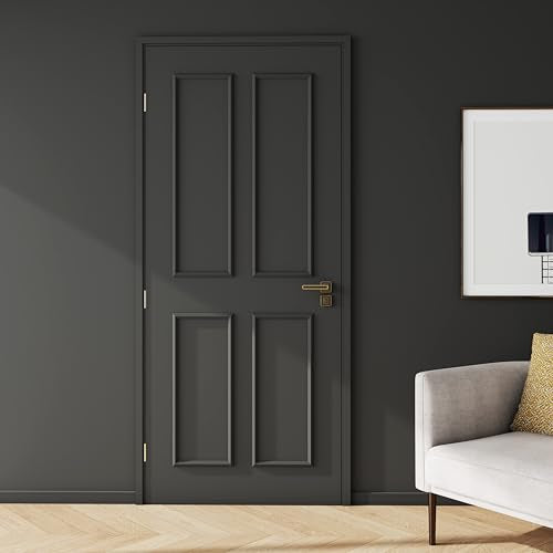 Colingmill 1 Set Peel and Stick Door Moulding Trim Kit, Narrow - size: Narrow