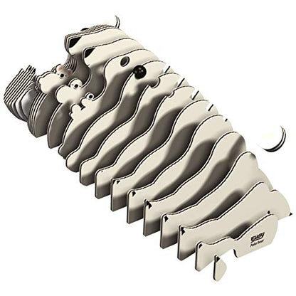 EUGY 3D Polar Bear Model, Craft Kit - style: Polar Bear