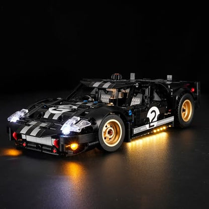 LED Light for Lego Technic 1966 Ford GT40 MKII Race Car 42223 Set, Light Kit Compatible with Lego 42223 Building Blocks Model, Not Included The Model Set - style: 42223