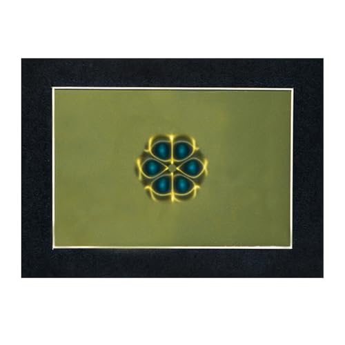 4 x 6 Inch Magnetic Field Viewing Film, Magnetic Field Viewer, Magnetic Flux Display, Magnet Pattern Detector, Scientific Project Teaching, Automatic and Reusable Recovery - size: 4" x 6"