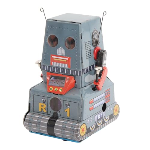 Toy Robot Toy Retro Tinplate Clockwork Mechanical Robot Robot Collectable Touet for Children Adults Christmas Birthday Photography Prop Home Decoration