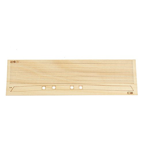 HAPYLY 1/130 Scale DIY Hobby Wooden Ship Science Equipmen Assembly Model Boat Kits Sailing Boat Kit Decor Toy Gift - size: 1:130