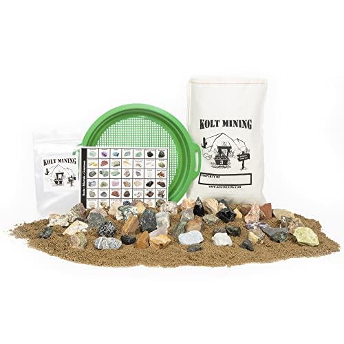 Rock Hound Emerald Kit - Real Gemstone, Crystal & Mineral Specimens - size: Emerald