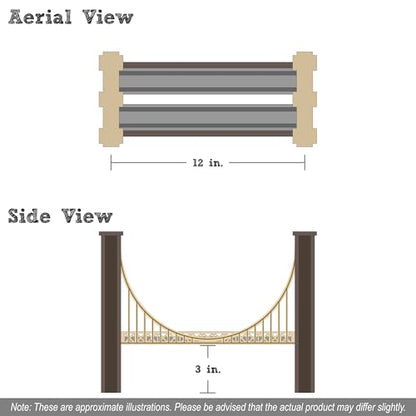 Brooklyn Bridge - 12 inches - Made in USA