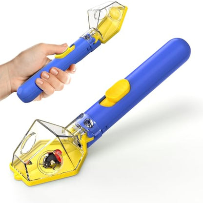 Bug Catcher for Kids with 6X Magnifier, STEM Educational Exploration Toys - color: Blue