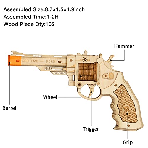 ROKR 3D Puzzle LQ401 Old - color: Pistol