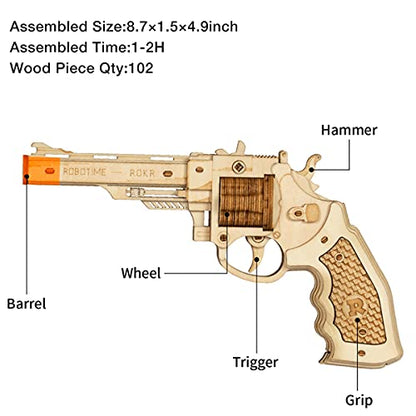 ROKR 3D Puzzle LQ401 Old - color: Pistol