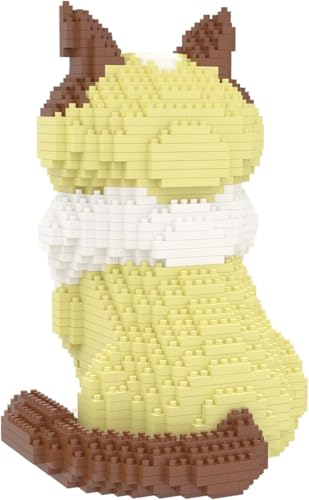 Larcele 1160 Pcs Ragdoll Cat Pet Micro Building Blocks Gift Kids 8+ KLJM-05 - style: Ragdoll