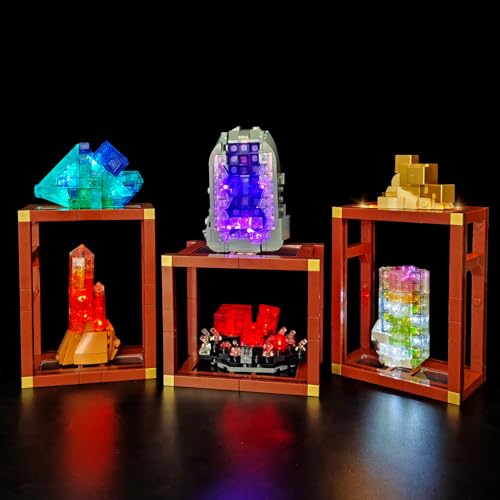 LED Light Kit Compatible with Lego 21362 Mineral Collection - color: Standard Version