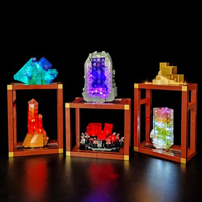LED Light Kit Compatible with Lego 21362 Mineral Collection - color: Standard Version