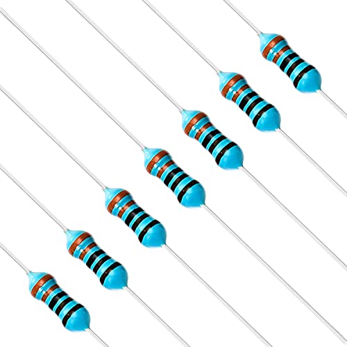 Chanzon 100pcs 1/4W (0.25W) 3.3K Ω ohm Metal Film Fixed Resistor - size: [1-4ZC09] 3.3K ohm