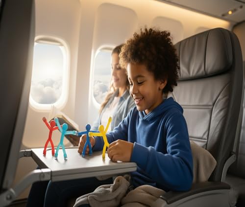 MAGMEN Magnetic Fidget Figures | Travel Toys for Kids (20-Piece Mix) - size: 20 Pieces Mix