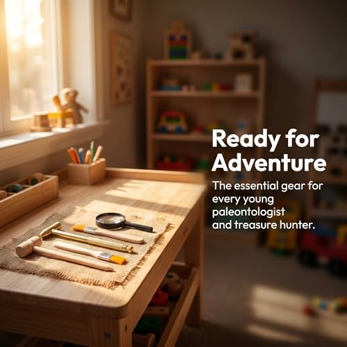 5 Pcs Kids Archaeology Digging Tool Set