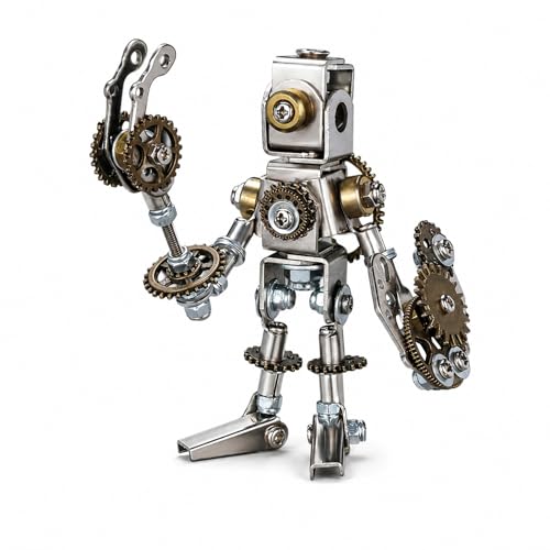 3D Metal Puzzles for Adults，3D Puzzle Metal Model Kit，3D Mechanical Model，Brain Teaser Puzzles DIY Assembling for Stress Relief for Teenagers and Adults - color: Bie-xi-bo