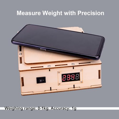 Electronics Project Kit for Boys Girls, DIY Electronic Scale Kit, Science Kits for College High School Education, STEAM Project Kits