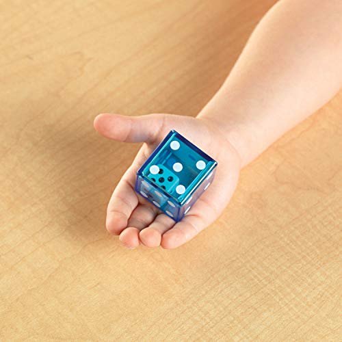 Learning Resources Jumbo Dice in Dice - Math Manipulative Cubes, Board Game Accessories, Counting Numbers, Party Gifts, Preschool, Teacher Supplies, Classroom Must Haves Pack, HomeschoolActivities