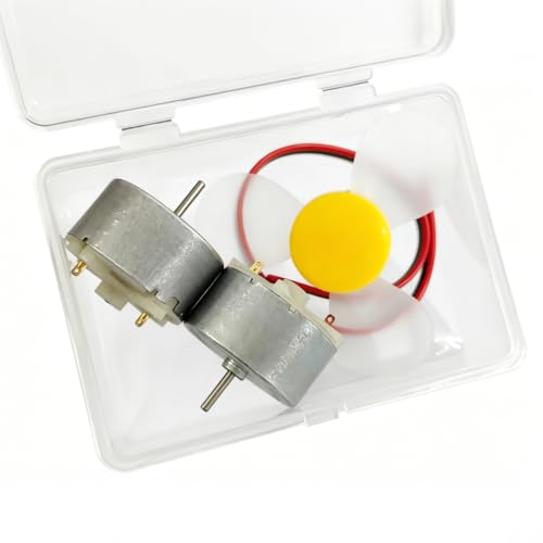 Gikfun 2-Pack High Torque 500 DC Motor for DIY Fan & DIY STEM Kits