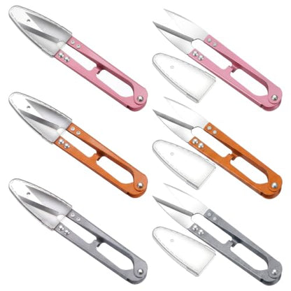Mabor 6Pcs Snips Scissors for Sewing, High Carbon Steel Sewing Cutters