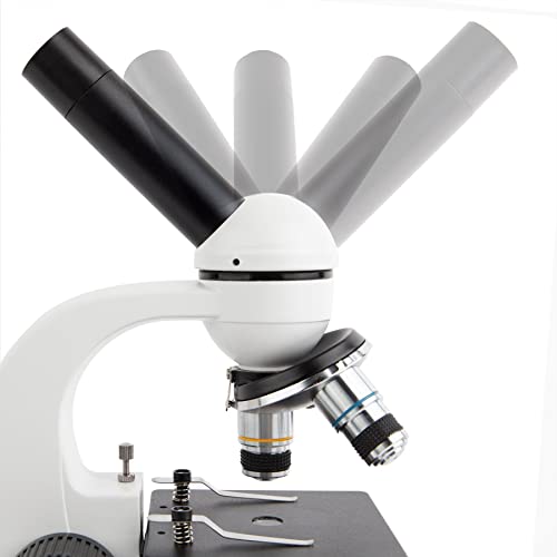 AmScope Digital Cordless Compound Monocular Microscope, 1.3MP Camera - style: M158C-E1