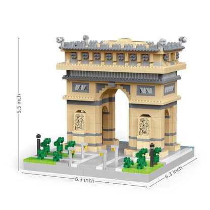 Paris Arc de Triomphe Micro Building Blocks