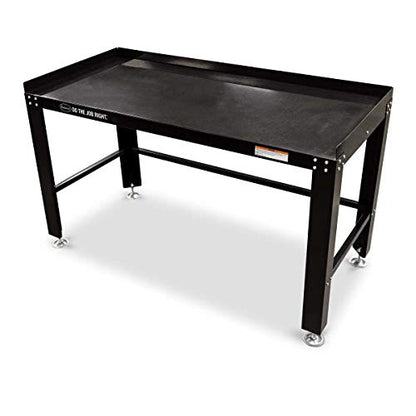 Eastwood Heavy Duty Steel Construction Shop Fully Adjustable Work Bench Holds Up to 1600 Lbs Powder Coated Finish