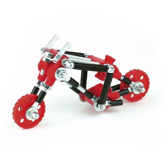 The OFFBITS Stem Building Toys, ChopperBit Educational Robot, Build Your Own Robot for Kids 8+ Years, Stem Toys Engineering Kit, Motorcycle Vehicle Construction Kit Gift Ideas Boys & Girls
