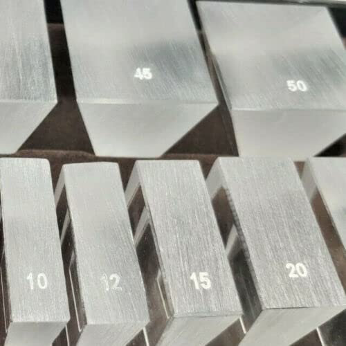 Optical Prism Bar Set 16 Piece Set & 1 Red Filter Lens Ophthalmic Eye Prism Set/w Aluminium Case