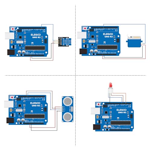 ELEGOO UNO R3 Project Most Complete Starter Kit, Compatible with Arduino