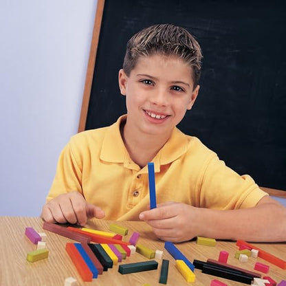 Learning Resources Cuisenaire Rods Small Group Set: 155 Piece Plastic Set - style: Plastic