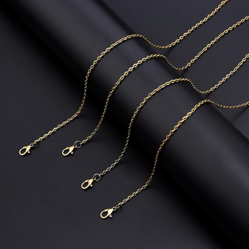 Lemonkey 33 Feet Bronze Chains for Jewelry Making,Necklace & Craft - color: Bronze, size: 3mm
