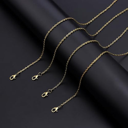 Lemonkey 33 Feet Bronze Chains for Jewelry Making,Necklace & Craft - color: Bronze, size: 3mm