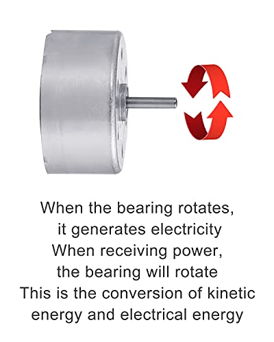 Sntieecr 6Set Mini Generator Motors 3V-12V DC Motor, Wind Turbine Generator - style: 18 x Electric Circuit Kit